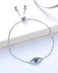 Elegant Eye Moissanite Bracelet