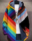 Street Rainbow Print Jacket