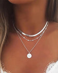 Dainty Silver Necklace for Women