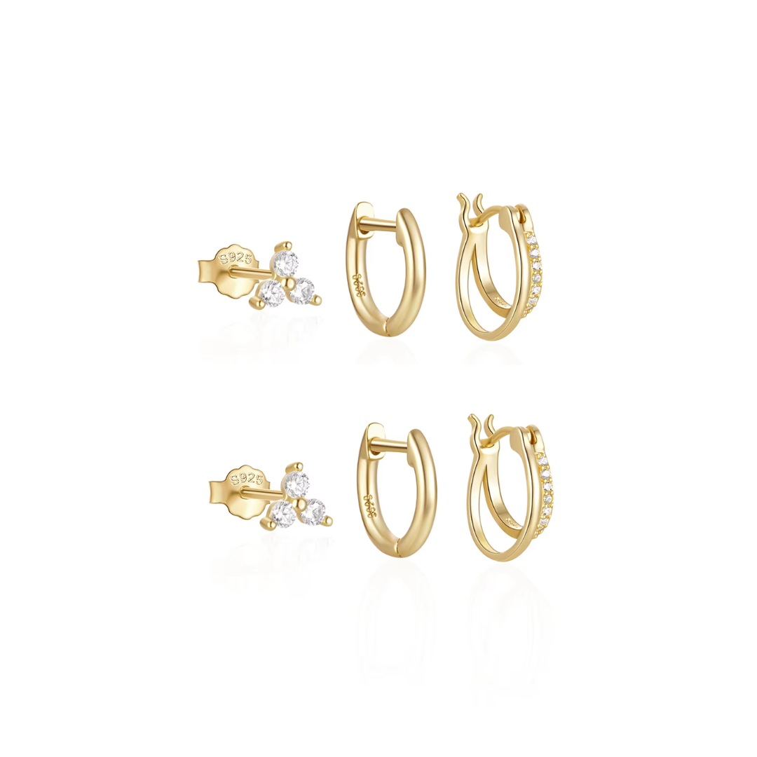 Chic Amara Earring Set for Everyday Glam