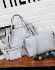 Elegant Leather Bag with Contemporary Flair