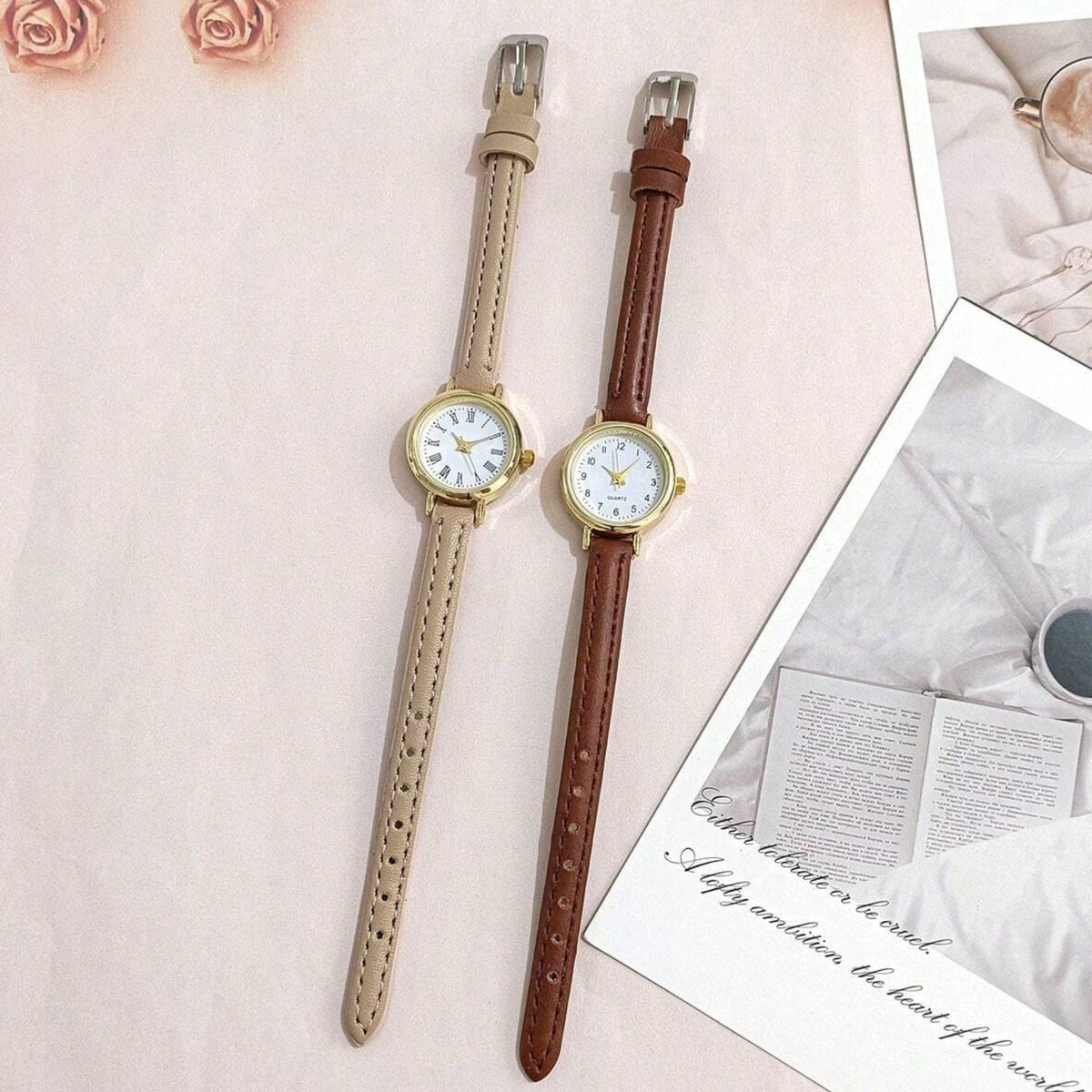 Elegant Verona Timepiece with Sleek Dial