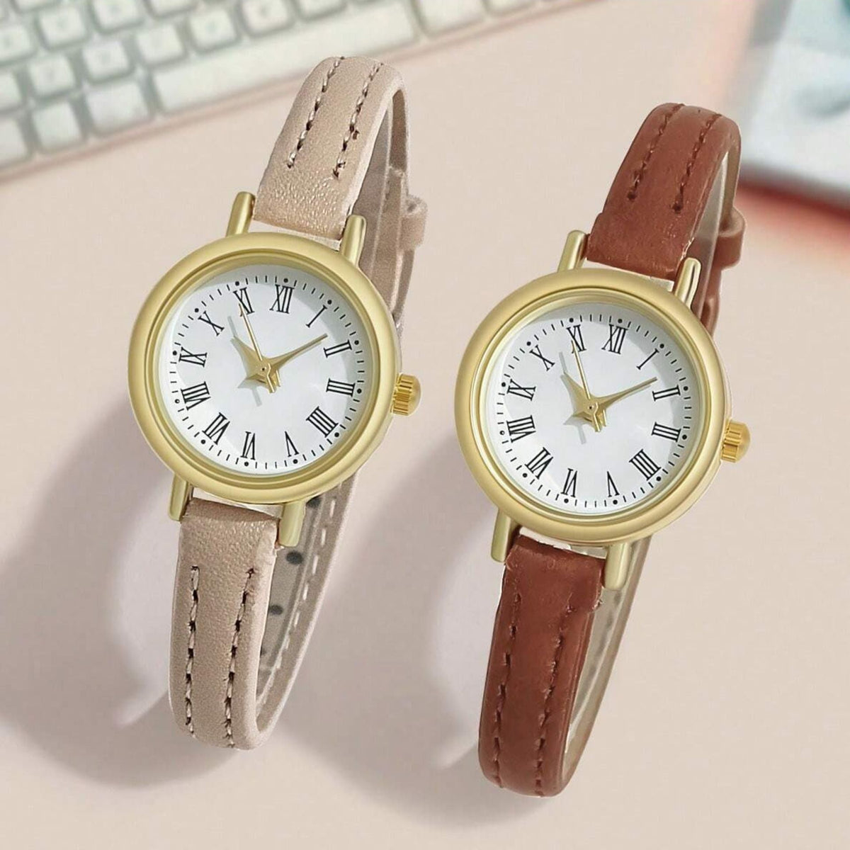 Elegant Verona Timepiece with Sleek Dial