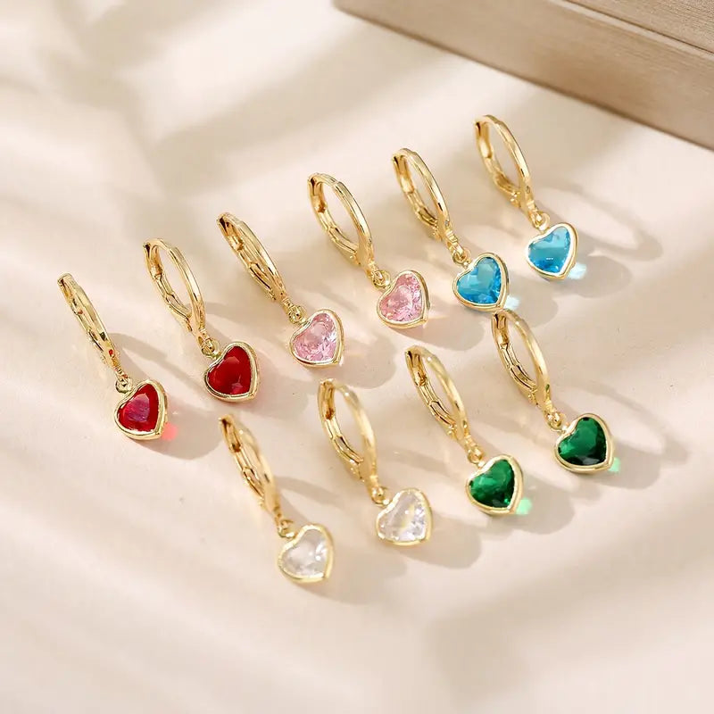 Elegant Infinite Love Drop Earrings