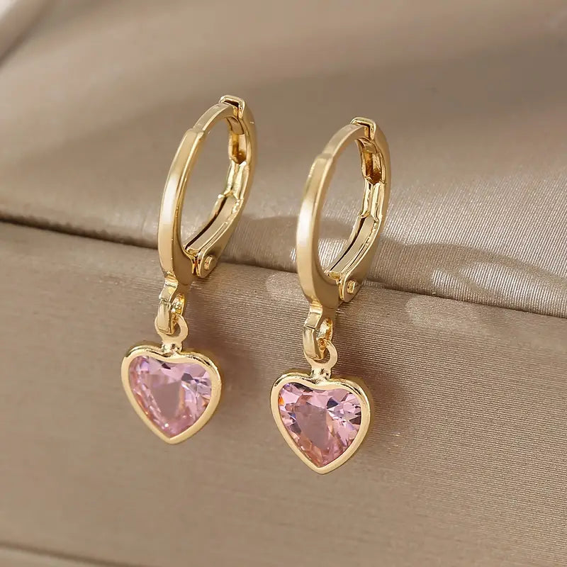Elegant Infinite Love Drop Earrings