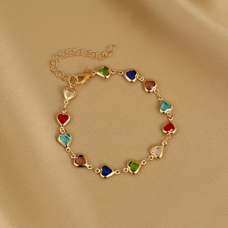 Heart of Love Bracelet with Elegant Charm