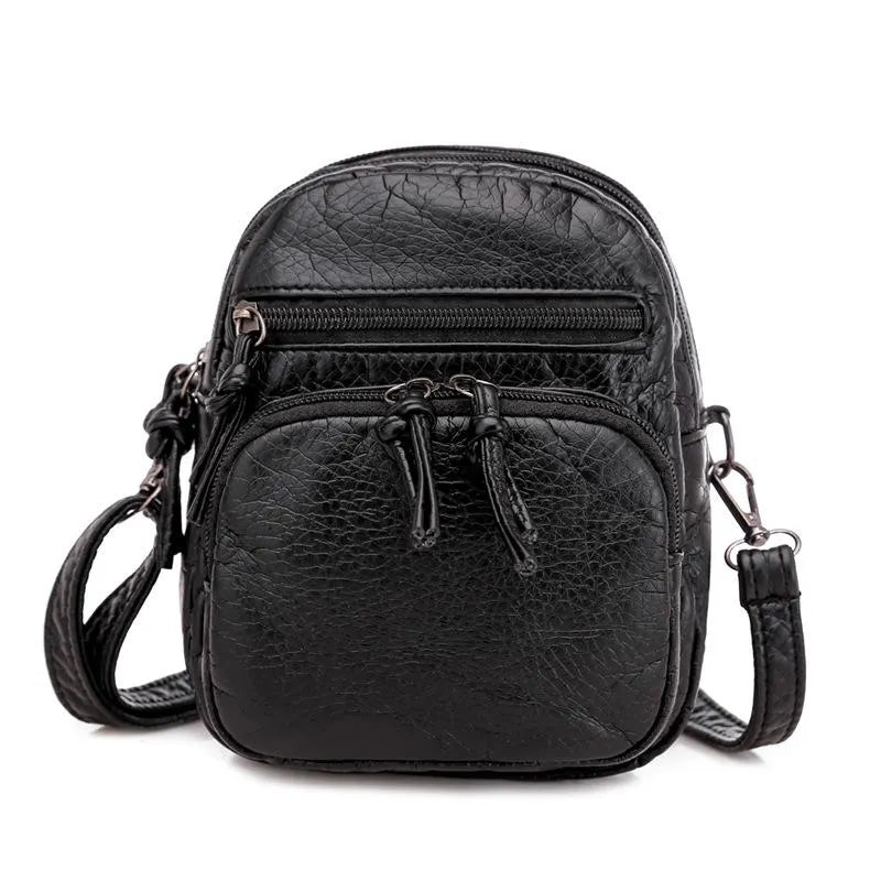 Elegant Shoulder Bag with Polished Finish