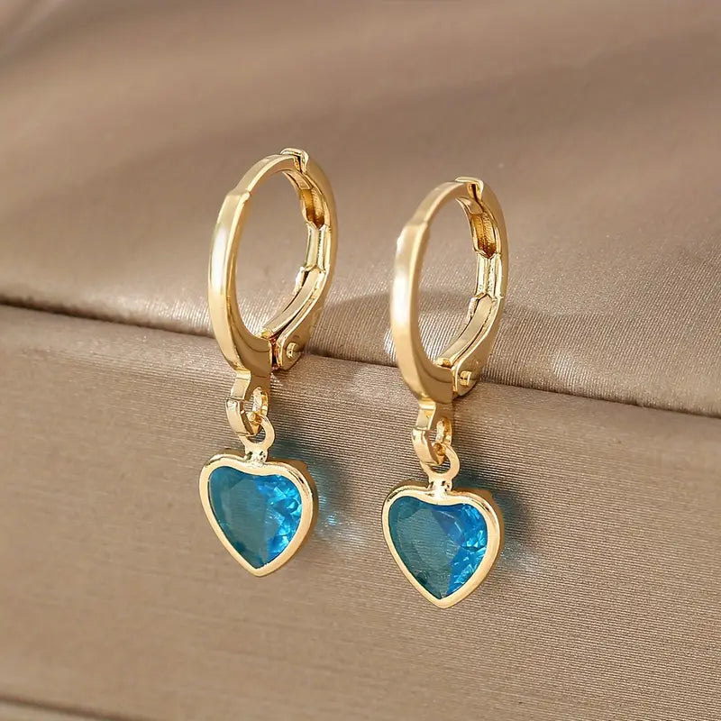 Elegant Infinite Love Drop Earrings