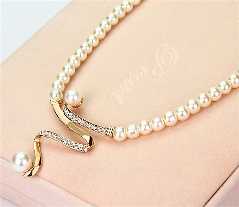 Elegant Pearl Set with Natural Luster