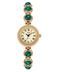 Gedi Rainbow Cat’s Eye Bracelet Watch