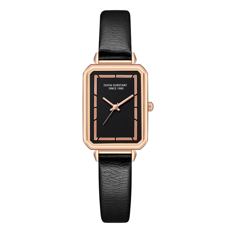 Retro Square Quartz Watch For Women