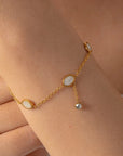 Luxury Zircon Bracelet with Polished Shine