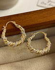 Chic Zircon Wrap Earrings for Stylish Looks