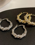 Chic Zircon Wrap Earrings for Stylish Looks