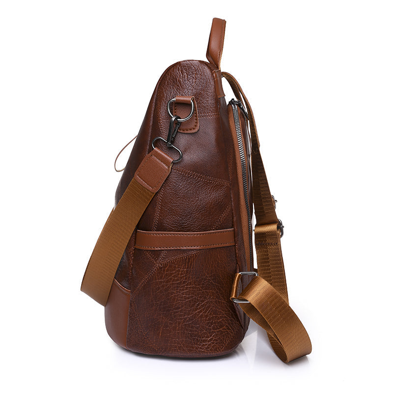 Premium Leather Backpack with Smart Storage