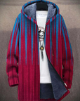 Creative Print Stand Collar Jacket
