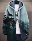 Digital Forest Print Jacket