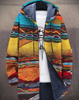 Bold Digital Print Jacket for Men