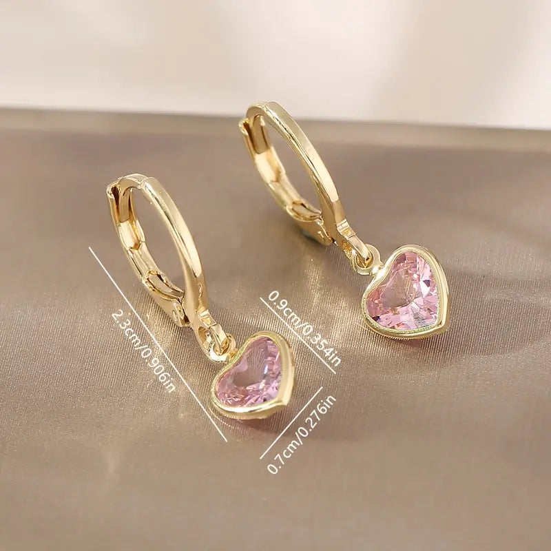 Elegant Infinite Love Drop Earrings
