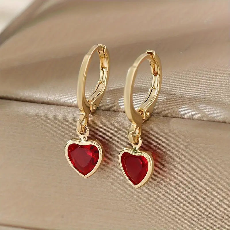 Elegant Infinite Love Drop Earrings