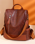 Premium Leather Backpack with Smart Storage