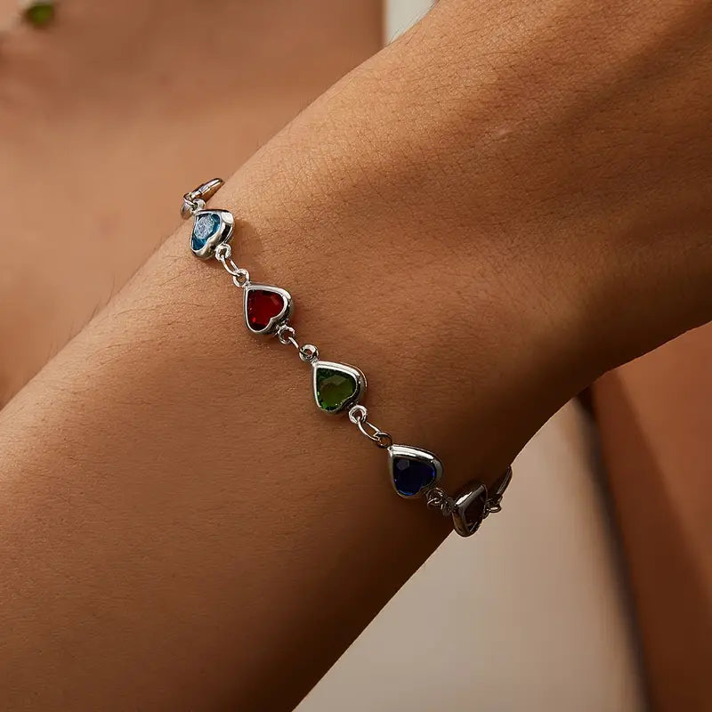 Heart of Love Bracelet with Elegant Charm