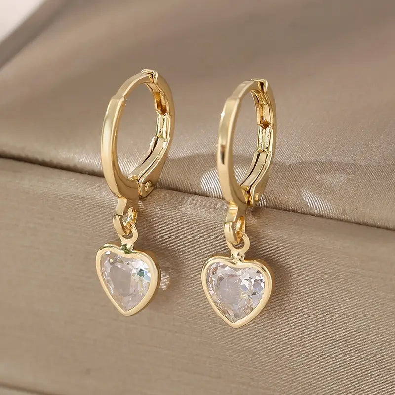 Elegant Infinite Love Drop Earrings