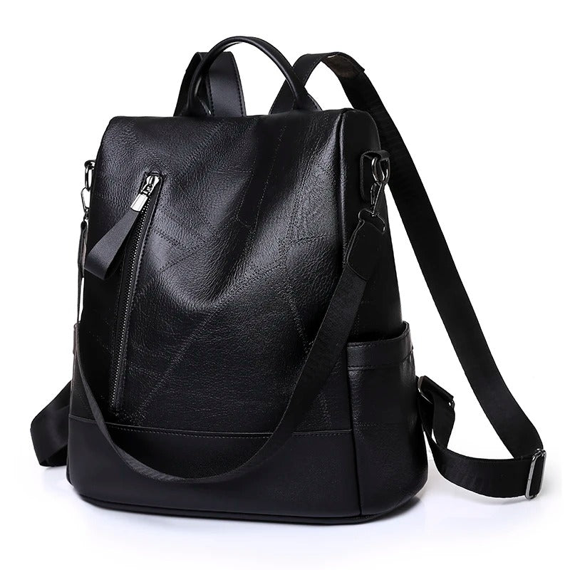 Premium Leather Backpack with Smart Storage